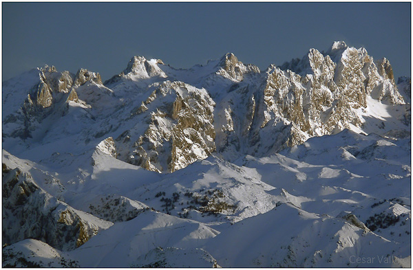 Puesta de sol en Picos de Europa
