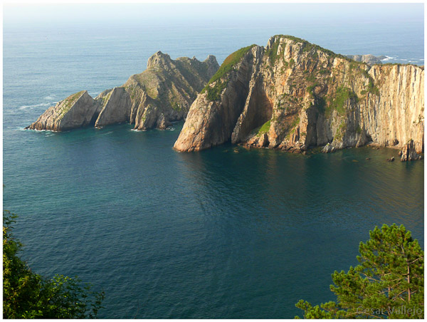 Acantilados de la playa del silencio